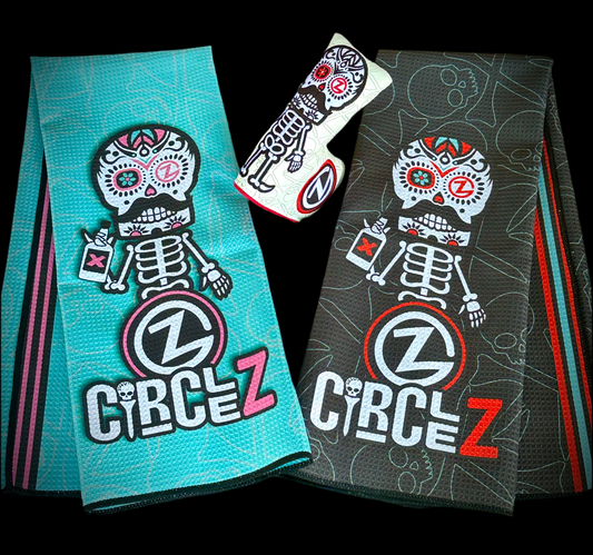 Skulls Caddie Towel