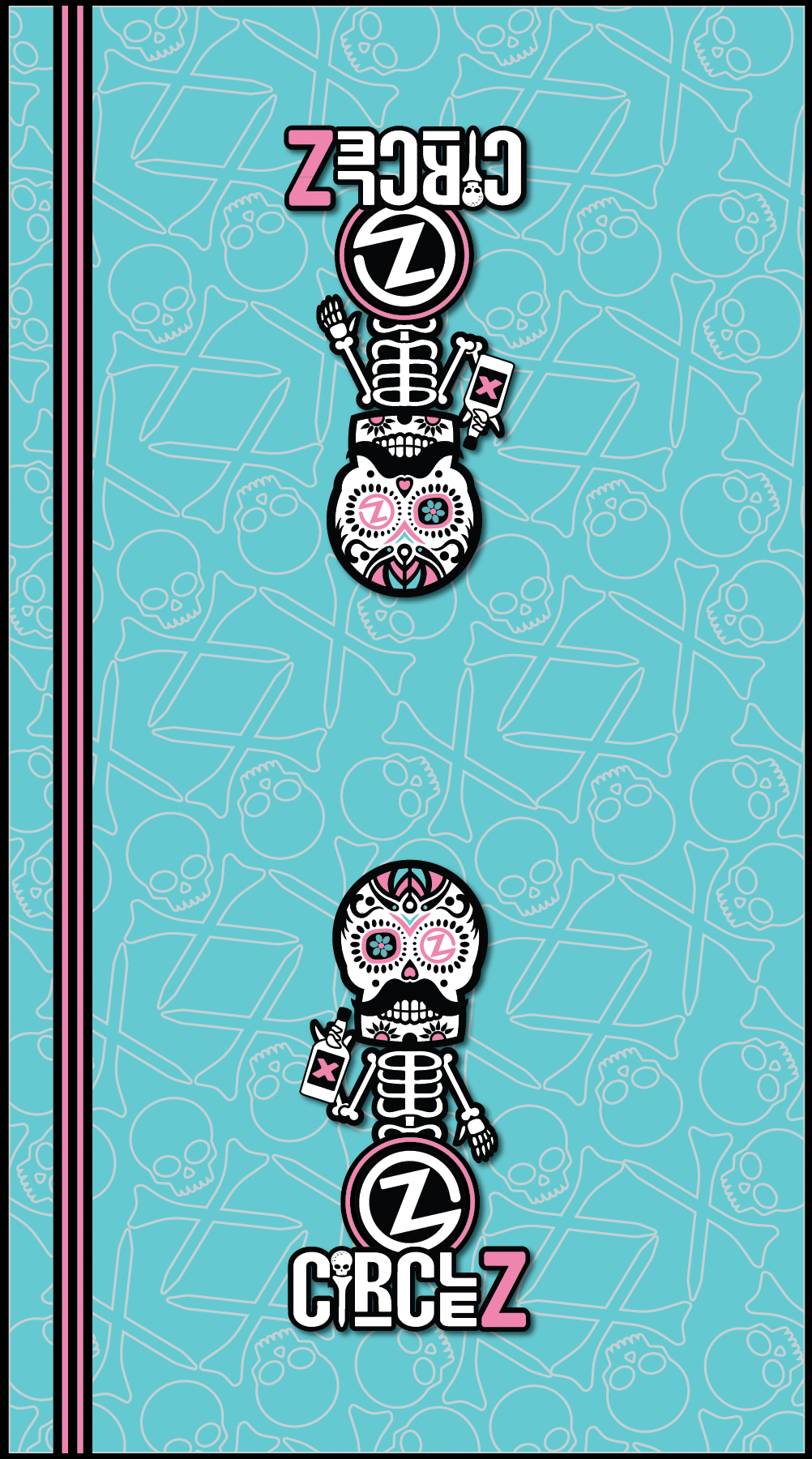 Skulls Caddie Towel